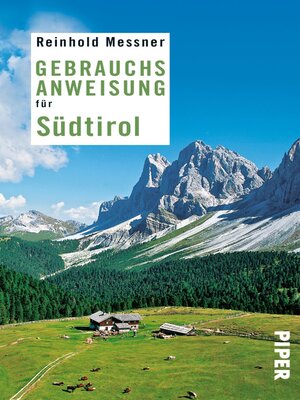 cover image of Gebrauchsanweisung für Südtirol